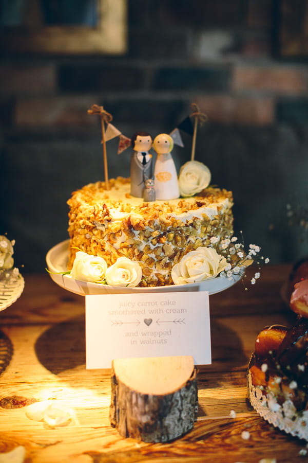 Wedding carrot cake