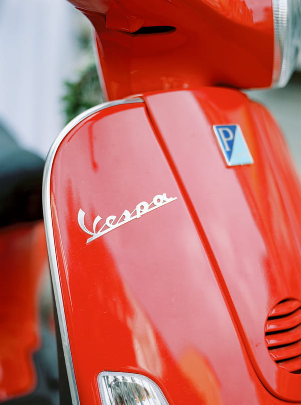 Red Vespa