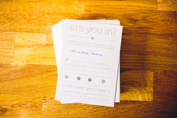 Wedding invitations