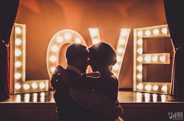 Illuminated LOVE Letters - More Weddings