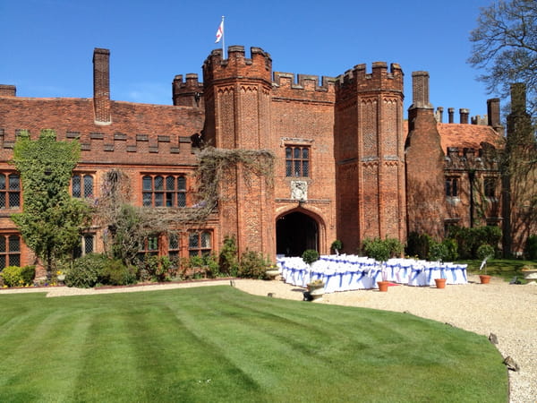 Outdoor Ceremony at Leez Priory