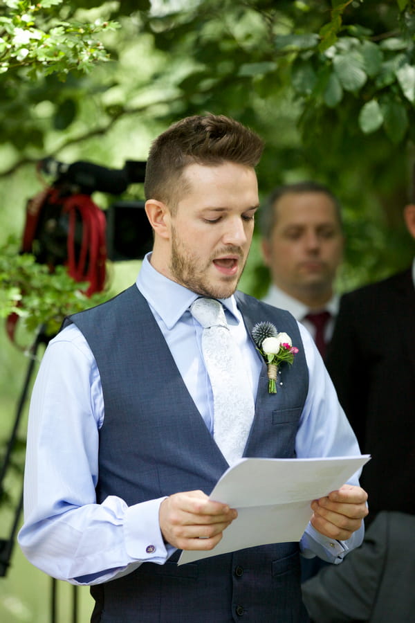 Wedding reading