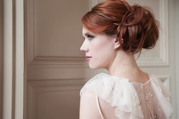 Bride with updo