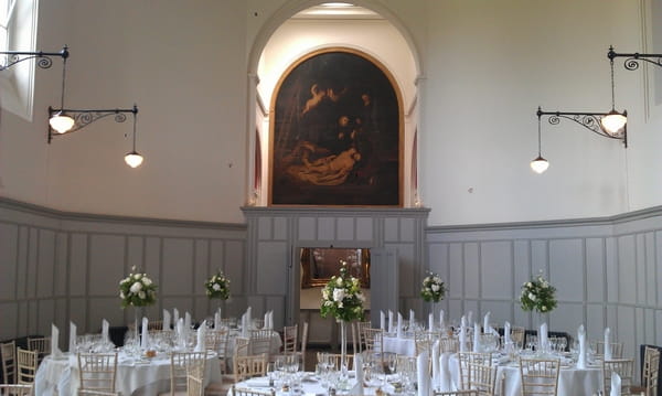 Stanbrook Abbey St Anne's Hall Wedding Breakfast