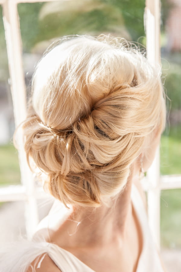 Bridal updo