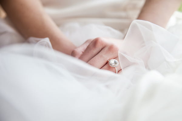 Bride's hands