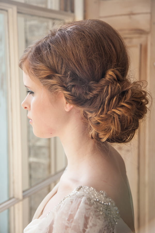 Bridal updo