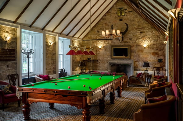 Carberry Tower Snooker Room