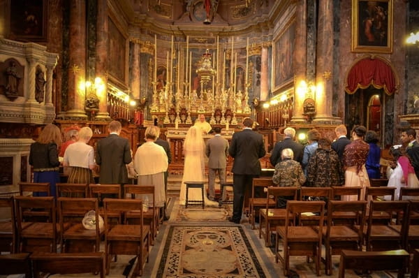 Church wedding ceremony in Malta