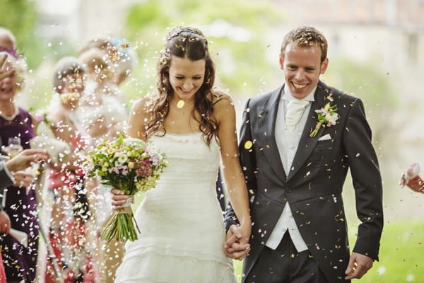 Couple Confetti Shot