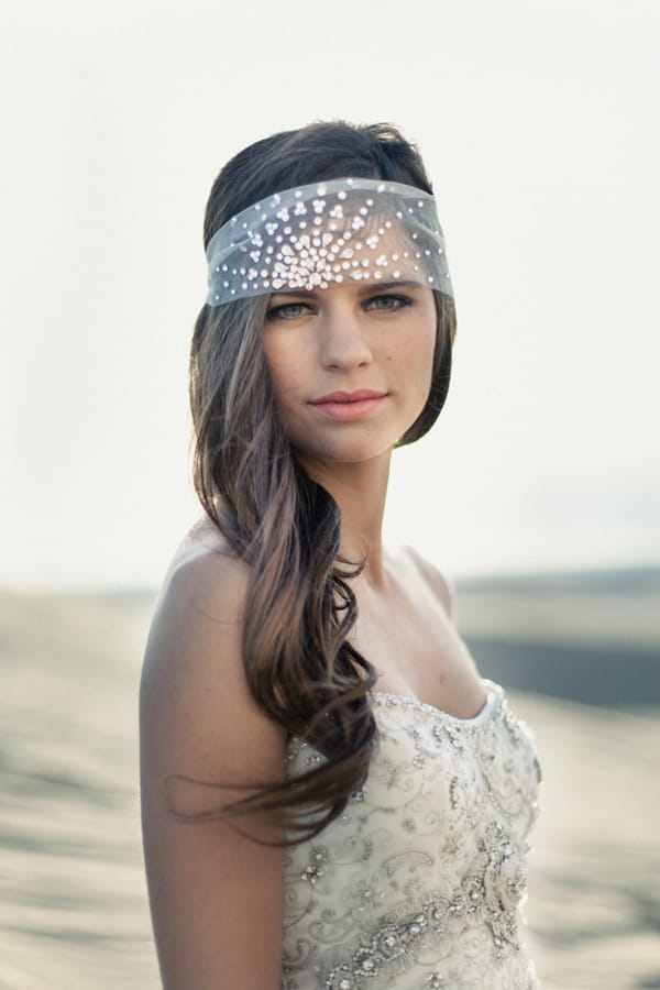 Bride with headband