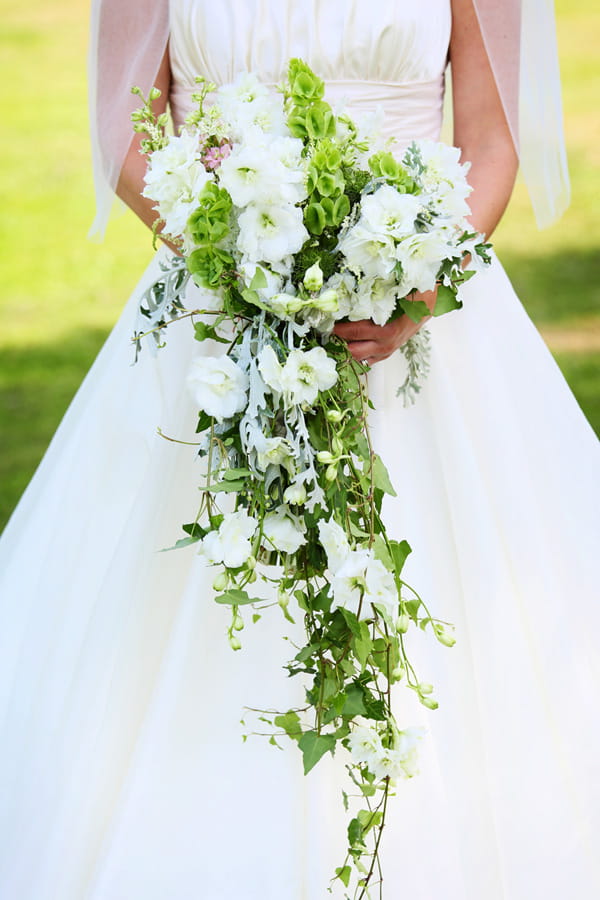 Bride's cascading bouquet