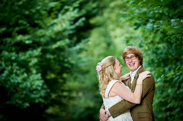 Bride and groom