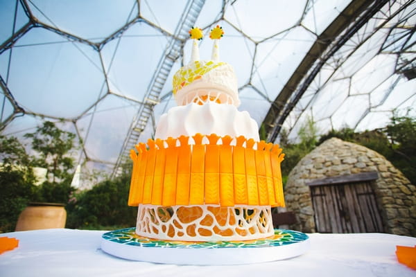 Wedding cake inspired by Gaudi