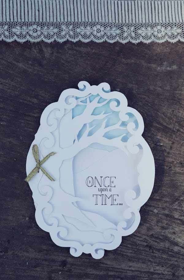 Fairytale wedding stationery