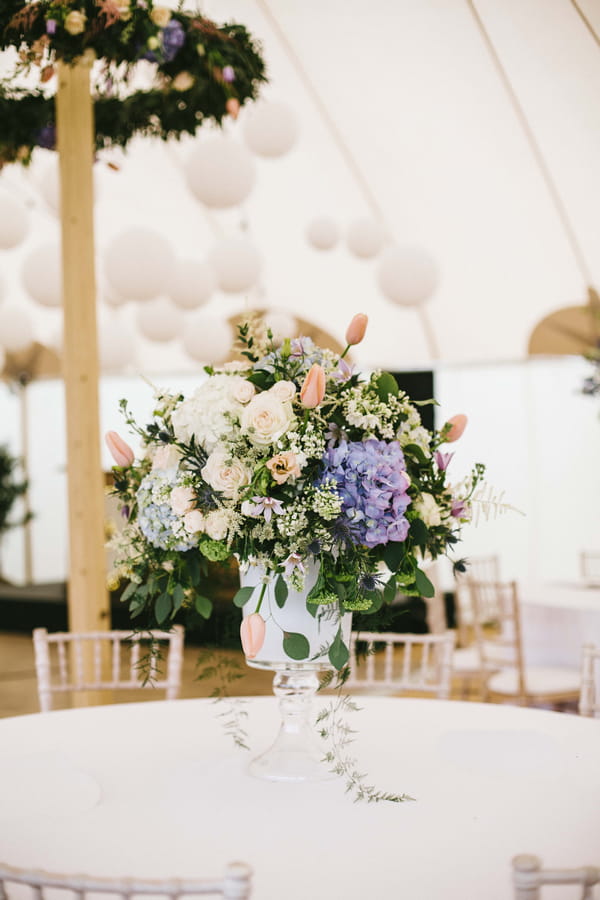 Flowers on table