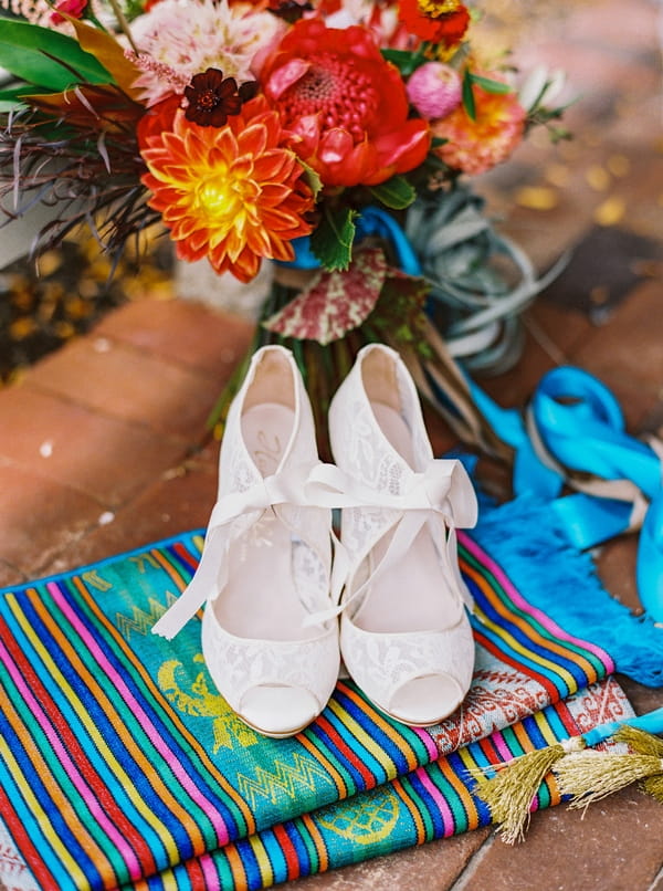 Bride's shoes