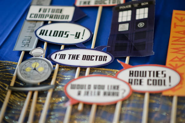 Doctor Who quotes on sticks