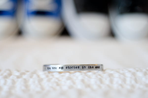 We are all stories in the end bracelet
