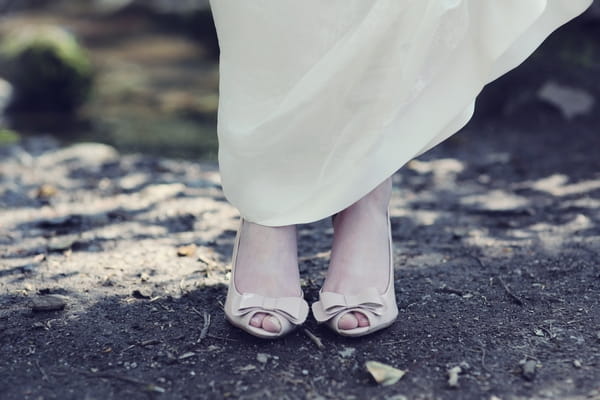 Bride's shoes