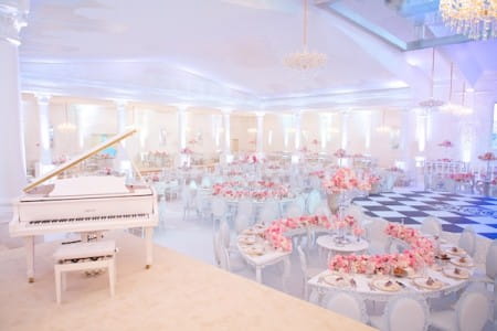 Qatar Royal wedding tables