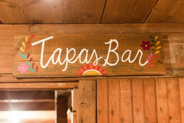 Tapas bar sign