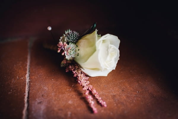 Rose buttonhole