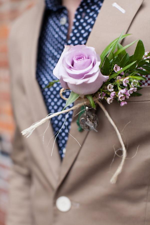 Rose buttonhole