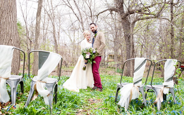 Cinderella bride and groom