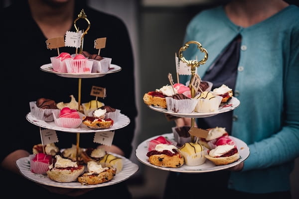 French Fancies and scones