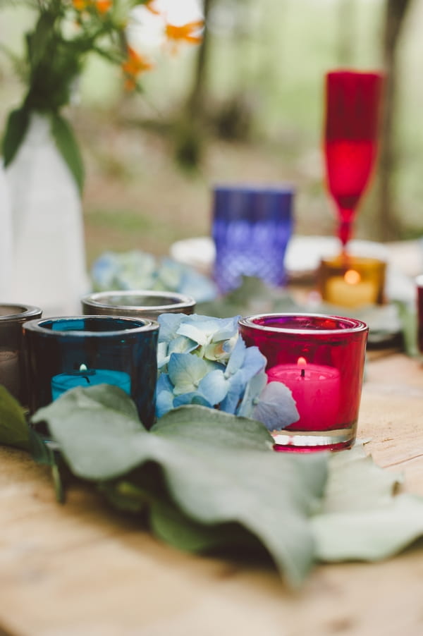 Coloured votives