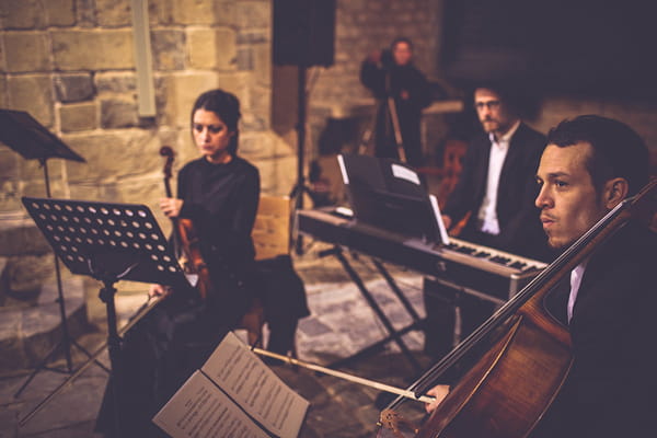 Wedding ceremony chamber musicians