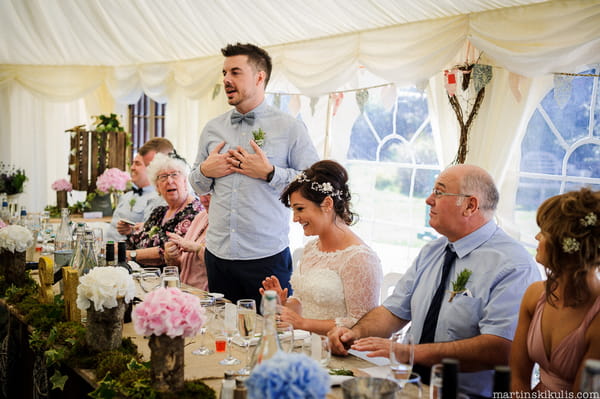 Groom speech