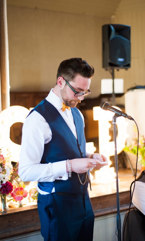 Groom speech