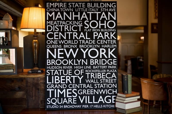 New York Canvas Print - RedBlueYou