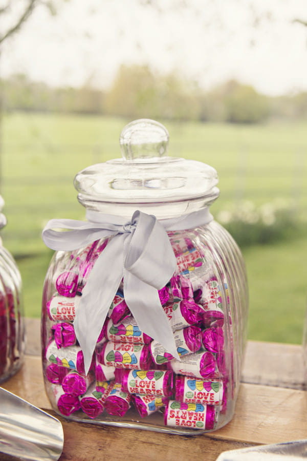 Jar of Love Heart sweets