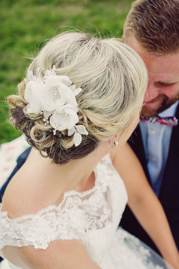 Bride's hairpiece