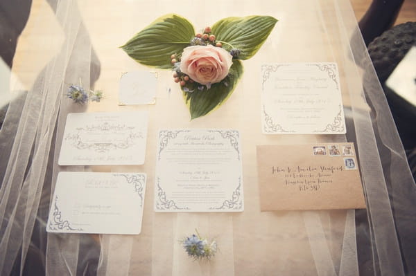 Wedding stationery