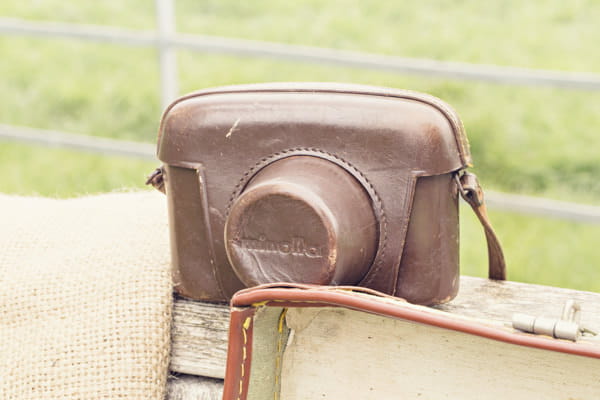 Vintage camera case