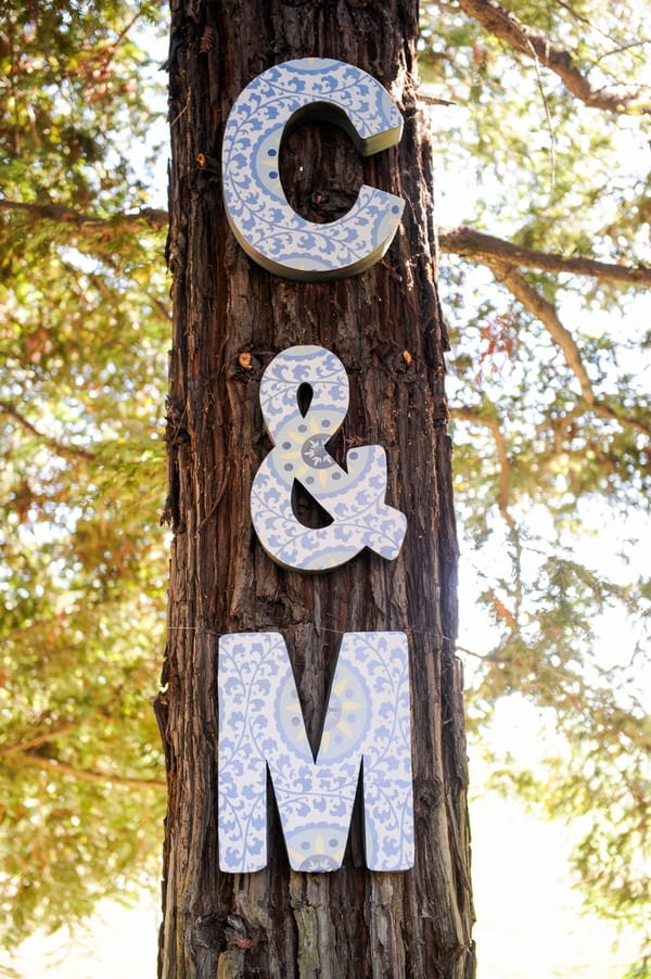 C and M letters on tree