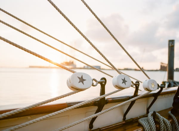 Ropes on the Tall Ship Elissa