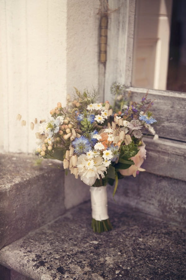 Rustic bridal bouquet