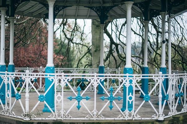 Bandstand in Guildford Castle grounds