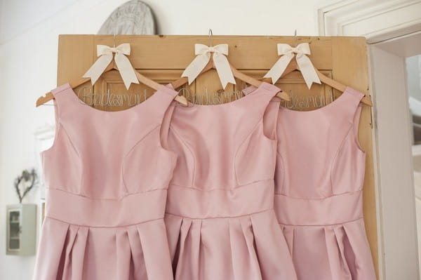 Pink bridesmaid dresses