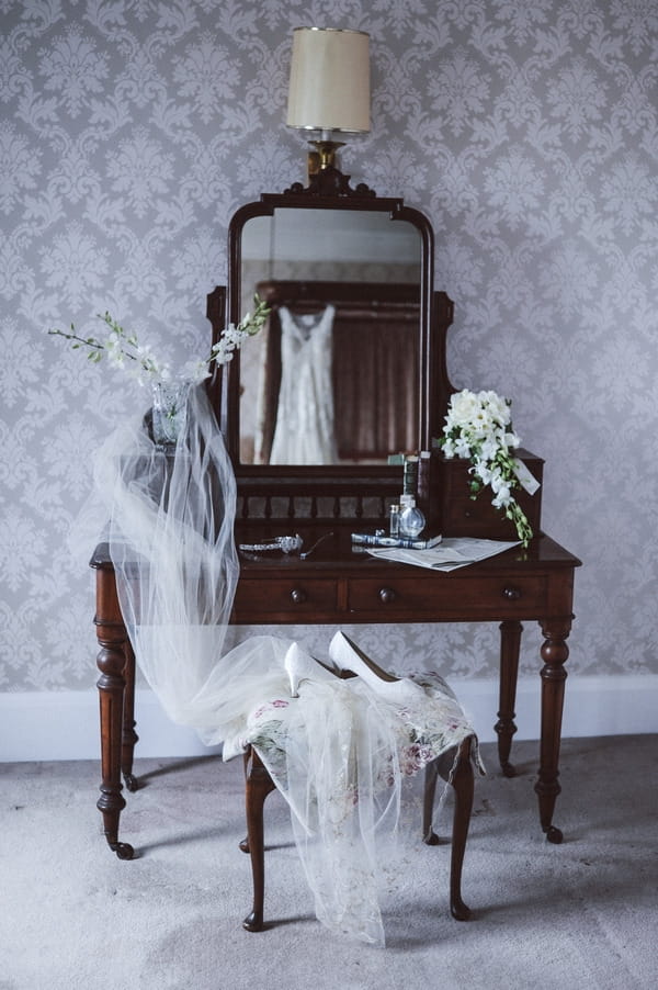 Dressing table in Duke of Cornwall Hotel