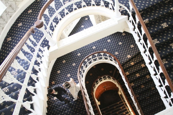 Stairs in Duke of Cornwall Hotel