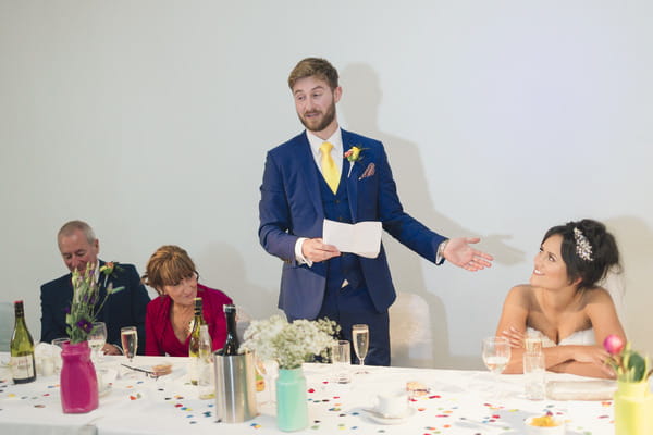 Groom speech