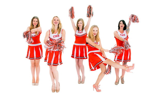 Cheerleader hen party costumes from Last Night of Freedom