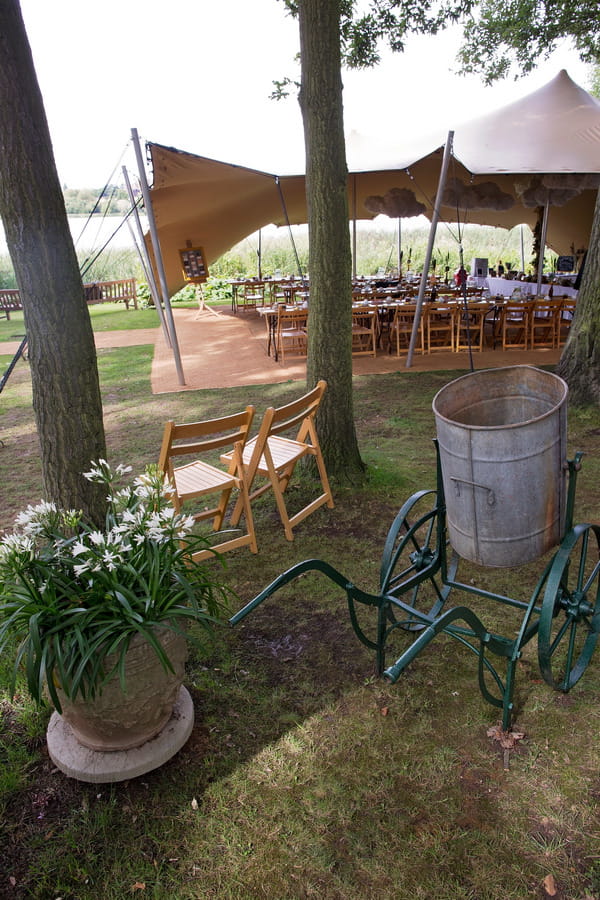 Rustic props for wedding