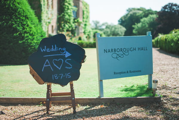 Narborough Hall Gardens entrance